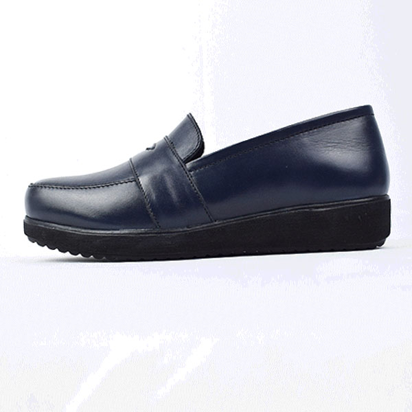 Mocassin Femme confort C02 bleu .......... Mocassin médicales femme Maroc